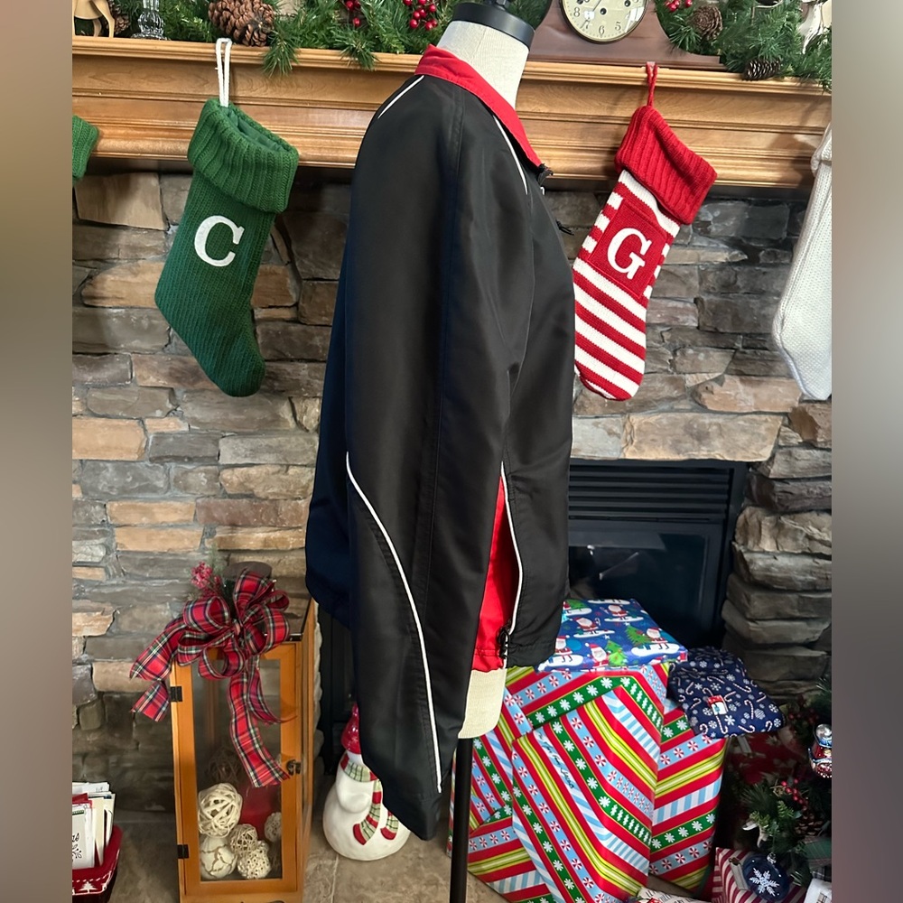 NORTH END 🏈 Women’s Black & Red Full Zip
‘UGA BULLDOGS’ Lined Jacket - Size M - Picture 9 of 14